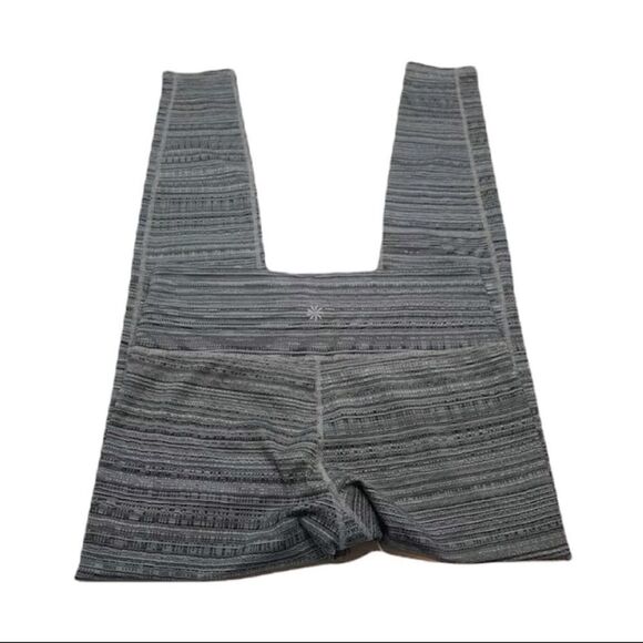 Athleta Jacquard Chatarunga High Rise Tights Pant M - Picture 4 of 7